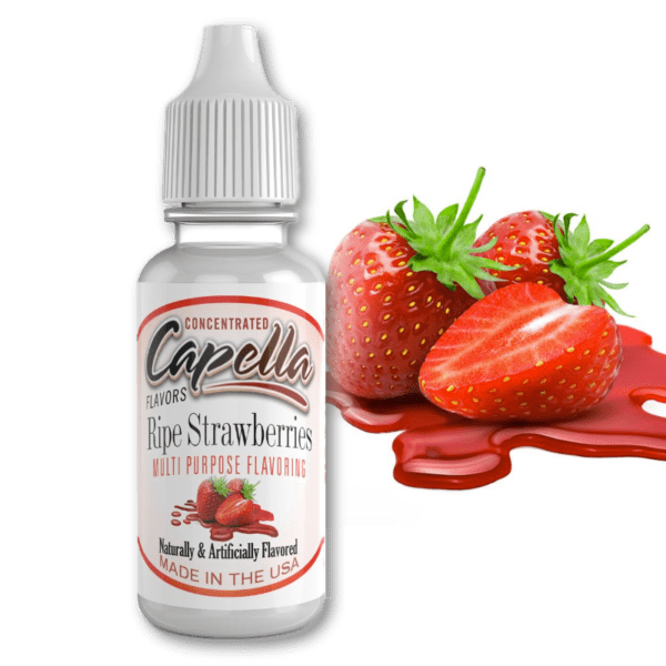 Capella Flavors Ripe Strawberries Lebensmittelaromen.eu