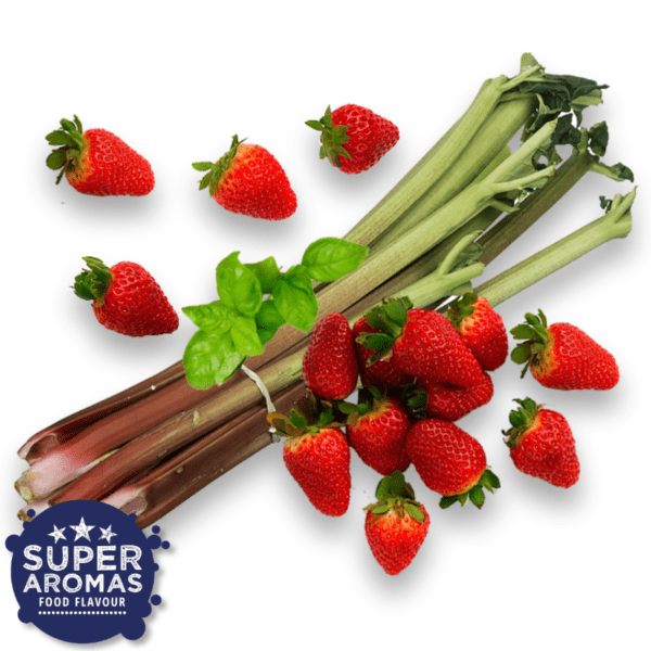 Super Aromas Rhubarb Strawberry Lebensmittelaromen.eu