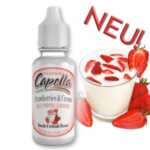 Capella Flavors Strawberries & Cream