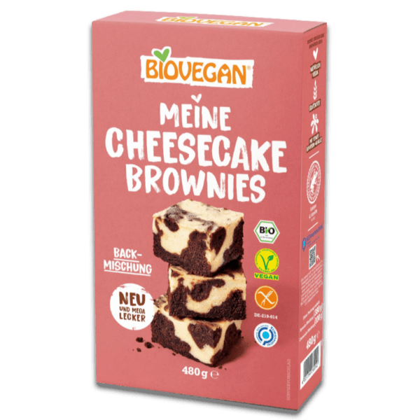Biovegan Meine Cheesecake Brownies Lebensmittelaromen.eu