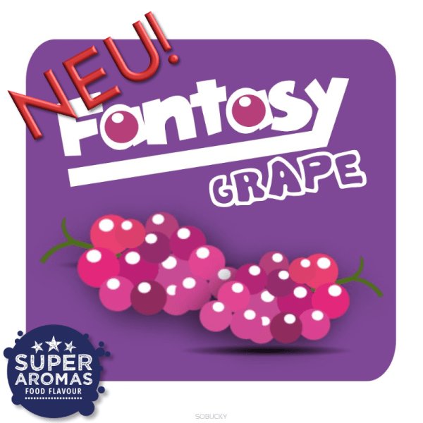 Sobucky Super Aromas Fantasy Grape Lebensmittelaromen.eu