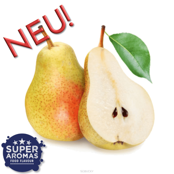 Sobucky Super Aromas Shape up Pear Lebensmittelaromen.eu